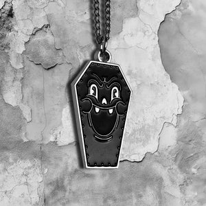 I'm Already Dead Coffin Pendant