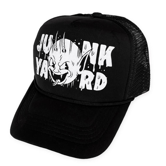 JUNK YARD logo trucker hat - imalreadydead